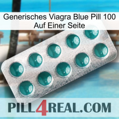 Generic Viagra Blue Pill 100 On One Side dapoxetine1